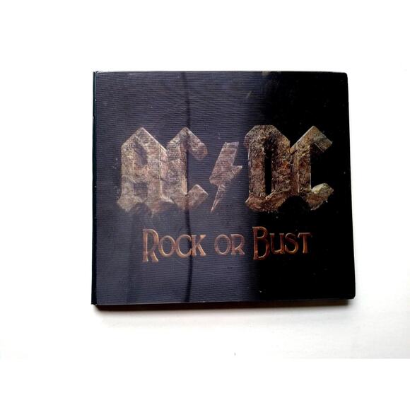 AC/DC Rock or Bust CD Lenticular Cover Hard Arena Rock Heavy Metal 2014 Digi - Picture 1 of 6